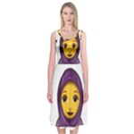 Emoji Hajib Midi Sleeveless Dress