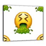 Emoji Puking Canvas 24  x 20  (Stretched)