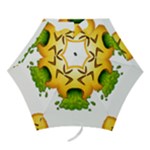 Emoji Puking Mini Folding Umbrella