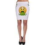 Emoji Puking Bodycon Skirt