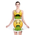 Emoji Puking Reversible Skater Dress