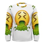 Emoji Puking Men s Long Sleeve Tee