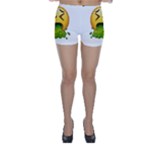 Emoji Puking Skinny Shorts