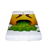 Emoji Puking Fitted Sheet (Full/ Double Size)