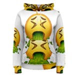 Emoji Puking Women s Pullover Hoodie