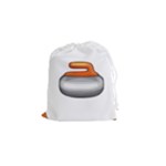 Emoji Curling Stone Drawstring Pouch (Small)