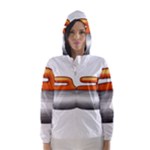 Emoji Curling Stone Hooded Wind Breaker (Women)