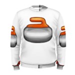 Emoji Curling Stone Men s Sweatshirt