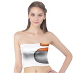 Emoji Curling Stone Tube Top