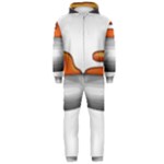 Emoji Curling Stone Hooded Jumpsuit (Men)