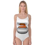 Emoji Curling Stone Camisole Leotard 