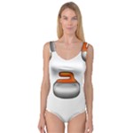 Emoji Curling Stone Princess Tank Leotard 