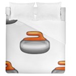 Emoji Curling Stone Duvet Cover (Queen Size)