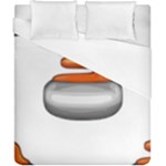 Emoji Curling Stone Duvet Cover (California King Size)