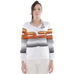 Emoji Curling Stone Wind Breaker (Women)