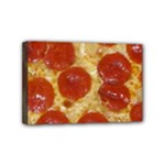 Pepperoni Pizza Mini Canvas 6  x 4  (Stretched)