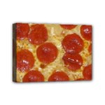 Pepperoni Pizza Mini Canvas 7  x 5  (Stretched)