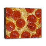 Pepperoni Pizza Canvas 10  x 8  (Stretched)