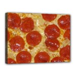 Pepperoni Pizza Canvas 16  x 12  (Stretched)