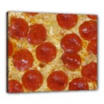 Pepperoni Pizza Canvas 24  x 20  (Stretched)