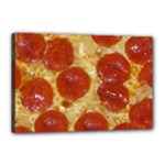 Pepperoni Pizza Canvas 18  x 12  (Stretched)