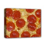 Pepperoni Pizza Deluxe Canvas 14  x 11  (Stretched)