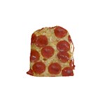 Pepperoni Pizza Drawstring Pouch (Small)