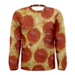 Pepperoni Pizza Men s Long Sleeve Tee