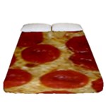 Pepperoni Pizza Fitted Sheet (King Size)