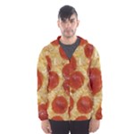 Pepperoni Pizza Hooded Wind Breaker (Men)