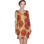 Pepperoni Pizza Long Sleeve Nightdress