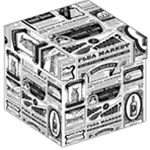 Creepy Newspaper Storage Stool 12 