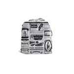 Creepy Newspaper Drawstring Pouch (Small)