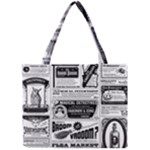 Creepy Newspaper Mini Tote Bag