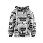 Creepy Newspaper Kids  Pullover Hoodie