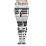 Creepy Newspaper Tights