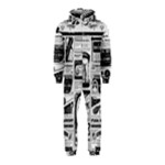 Creepy Newspaper Hooded Jumpsuit (Kids)