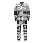 Creepy Newspaper OnePiece Jumpsuit (Kids)