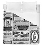 Creepy Newspaper Duvet Cover (Queen Size)