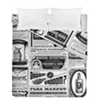 Creepy Newspaper Duvet Cover Double Side (Full/ Double Size)