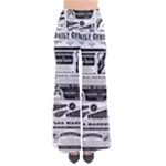 Creepy Newspaper Women s Chic Palazzo Pants 