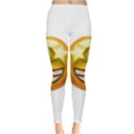 star eyes emoji Leggings 