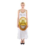 star eyes emoji Sleeveless Maxi Dress