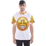 star eyes emoji Men s Sport Mesh Tee