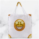 star eyes emoji Grocery Tote Bag