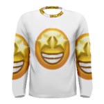 star eyes emoji Men s Long Sleeve Tee