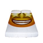 star eyes emoji Fitted Sheet (Full/ Double Size)