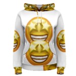 star eyes emoji Women s Pullover Hoodie