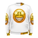 star eyes emoji Men s Sweatshirt