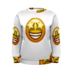 star eyes emoji Women s Sweatshirt